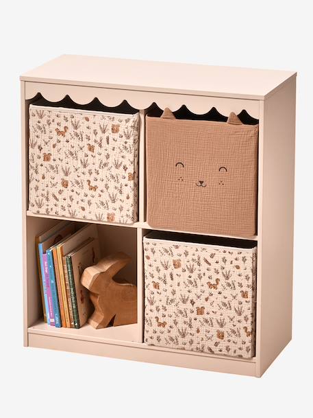 Lot de 3 bacs en gaze de coton beige 3 - vertbaudet enfant 