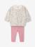 Ensemble bébé fille sweat et pantalon écru 1 - vertbaudet enfant 