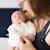 Brassière bébé en maille #a0b5a5+#b27068+#d6bab2+#ffffff 14 - vertbaudet enfant 