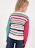 Pull fille imprimé fleurs Blanc 2 - vertbaudet enfant 