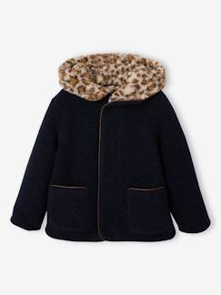 -Manteau fille à capuche
