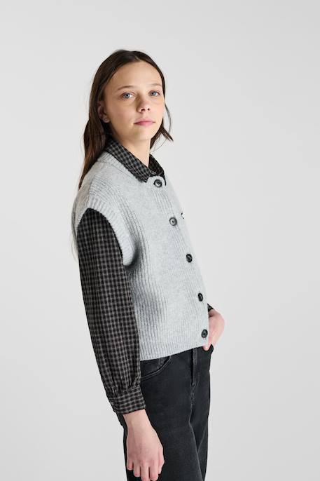 Pull davidgi Ash grey 3 - vertbaudet enfant 