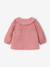 Blouse bébé imprimée en velours rose+vanille 2 - vertbaudet enfant 
