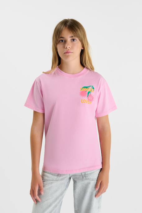 Fille-Tee-shirt rayagi