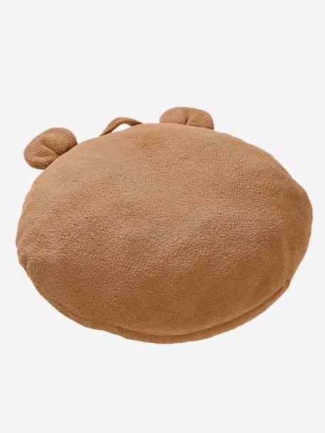 Coussin de sol ourson sherpa beige 4 - vertbaudet enfant 