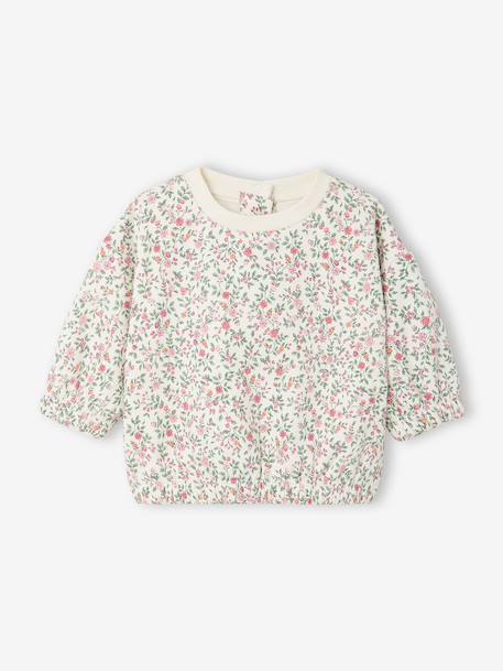 Ensemble bébé fille sweat et pantalon écru 2 - vertbaudet enfant 