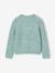 Gilet fille loose maille mousseuse bleu pétrole+gris chiné+menthe+rose+violine 13 - vertbaudet enfant 
