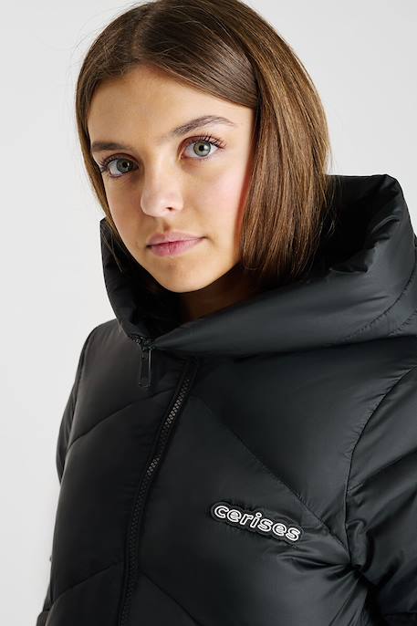 Doudoune à capuche kiliagi Black 6 - vertbaudet enfant 