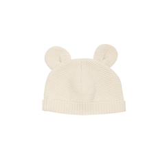 -Bonnet en maille avec des petites oreilles