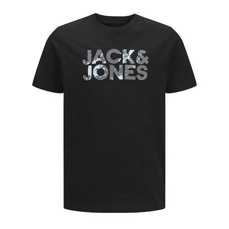 T-shirt garçon corp splash Noir 3 - vertbaudet enfant 