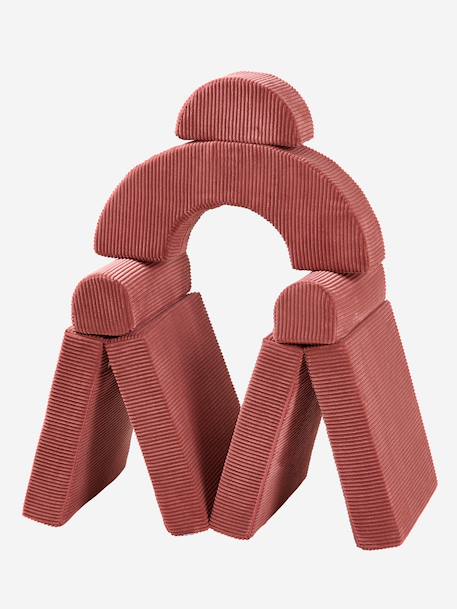 Canapé mousse modulable ALTO beige+rose+vert 11 - vertbaudet enfant 