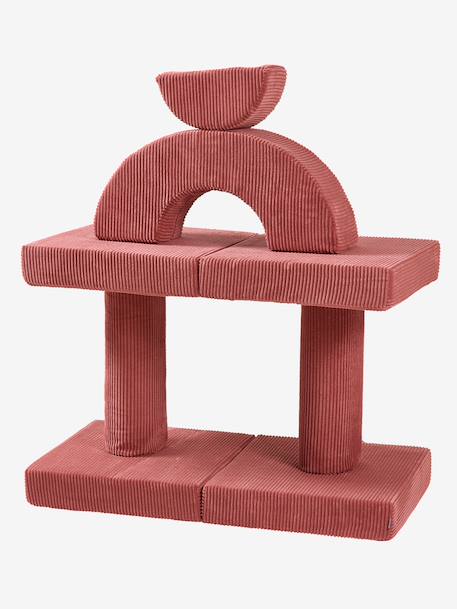 Canapé mousse modulable ALTO beige+rose+vert 10 - vertbaudet enfant 
