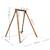 Portique simple une place en bois rond hanna Marron 5 - vertbaudet enfant 