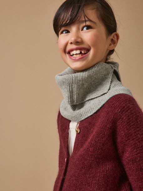 Fille-Snood en laine mérinos enfant