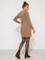 Robe de grossesse manches longues taupe 3 - vertbaudet enfant 