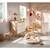 Chambre bébé complète , lit 120x60 et commode à langer - camille Vanille 1 - vertbaudet enfant 