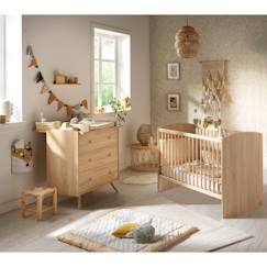 Chambre et rangement-Chambre bébé complète, lit et commode à langer - access