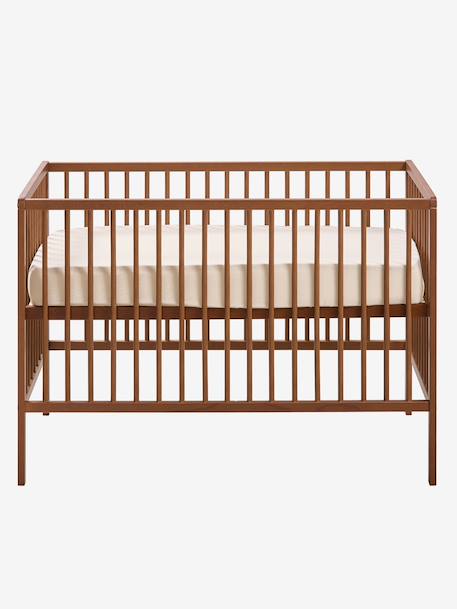Lit bébé Cocoon bois+noyer+vert 9 - vertbaudet enfant 