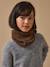 Snood en laine mérinos enfant Brun chine+Cerise+Gris chine 1 - vertbaudet enfant 
