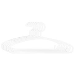 Lot de 6 cintres enfant blanc plastique  - vertbaudet enfant