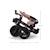 Tricycle Kinderkraft AVEO 2 PLUS Évolutif 6 Configurations avec Siège 360° CLICK&TWIST, Position Allongée et Pliage Rapide Beige+Gris+Rose+Vert 17 - vertbaudet enfant 