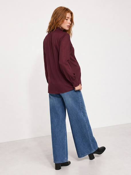 Chemise grossesse et allaitement prune 4 - vertbaudet enfant 