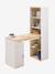 Bureau avec bibliothèque SOREN blanc 2 - vertbaudet enfant 