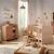 Chambre bébé, lit évolutif et commode à langer avec claustra - tokyo Blanc/marron+Rouge/marron+Vert/marron 7 - vertbaudet enfant 