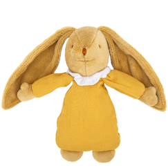 Jouet-Peluche musicale lapin nid d'ange
