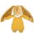 Peluche musicale lapin nid d'ange Curry+Vieux rose 1 - vertbaudet enfant 