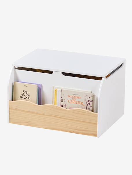 Coffre en bois WAVY bois 1 - vertbaudet enfant 