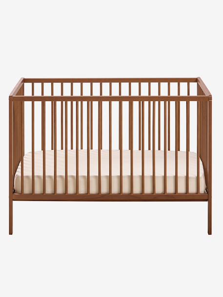 Lit bébé Cocoon bois+noyer+vert 7 - vertbaudet enfant 