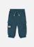 Pantalon garçon en molleton avec poches cargo Vert 1 - vertbaudet enfant 