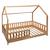 Lit cabane en bois de pin - bosco Bois clair 2 - vertbaudet enfant 