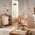 Chambre bébé, lit évolutif et commode à langer avec claustra - tokyo Blanc/marron+Rouge/marron+Vert/marron 1 - vertbaudet enfant 