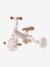 Tricycle 4 en 1 écru+rose+vert 3 - vertbaudet enfant 