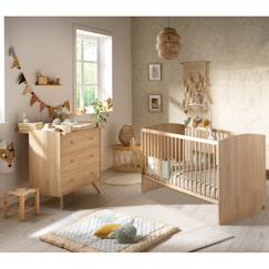 Chambre et rangement-Chambre bébé, lit évolutif et commode à langer - access