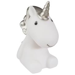 Veilleuse à pile licorne h.14cm  - vertbaudet enfant