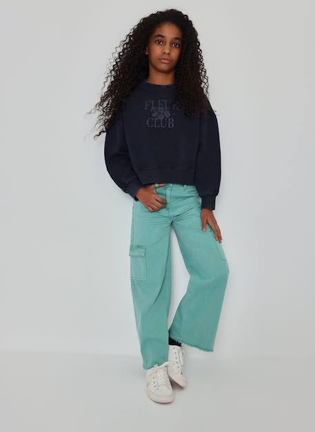 Fille-Pantalon fille cargo avec poches