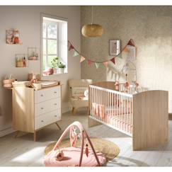 Chambre et rangement-Chambre bébé, lit évolutif et commode à langer - access