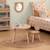 Chaise de table enfant - douceur Beige+Blanc 4 - vertbaudet enfant 