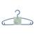 Lot de 6 cintres enfant blanc plastique Blanc+Bleu+Gris+Rose 4 - vertbaudet enfant 