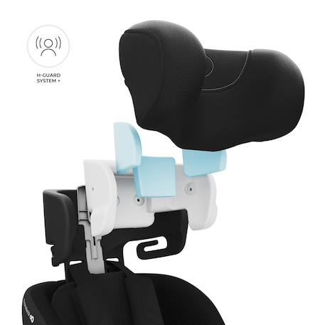 Siège Auto Kinderkraft I-360 2 PLUS i-Size avec ISOFIX, Pivotant à 360°, SPS+ et Installation Dos à la Route 40-150 cm Gris+Noir+Vert 8 - vertbaudet enfant 