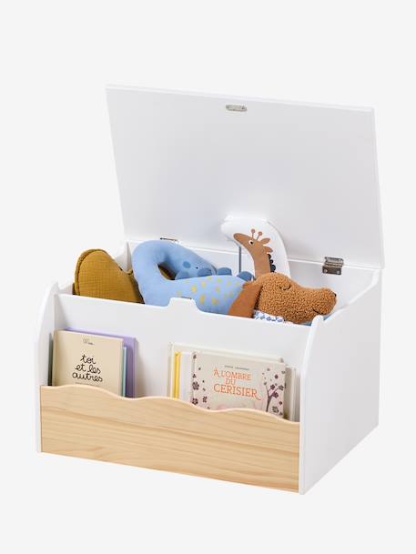 Coffre en bois WAVY bois 2 - vertbaudet enfant 