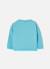 Sweat-shirt bébé garçon en molleton imprimé girafe Bleu 2 - vertbaudet enfant 