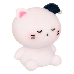 Veilleuse souple chat h.9cm à piles  - vertbaudet enfant