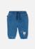 Pantalon bébé fille brodé glace Bleu 1 - vertbaudet enfant 