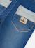 Pantalon garçon denim avec cordon Bleu 4 - vertbaudet enfant 