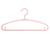 Lot de 6 cintres enfant blanc plastique Blanc+Bleu+Gris+Rose 13 - vertbaudet enfant 