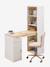 Bureau avec bibliothèque SOREN blanc 1 - vertbaudet enfant 